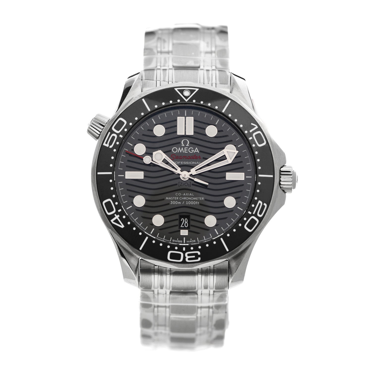 Omega Stainless Steel 42mm Seamaster Diver 300M Co-Axial Automatic Watch Black 210.30.42.20.01.001 1 of 5