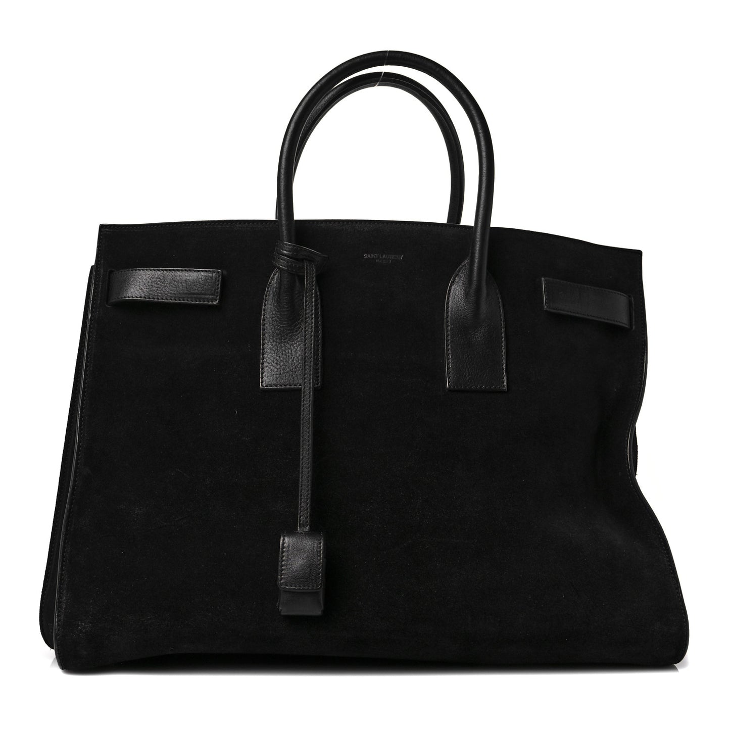 Suede Large Sac de Jour Carryall Black