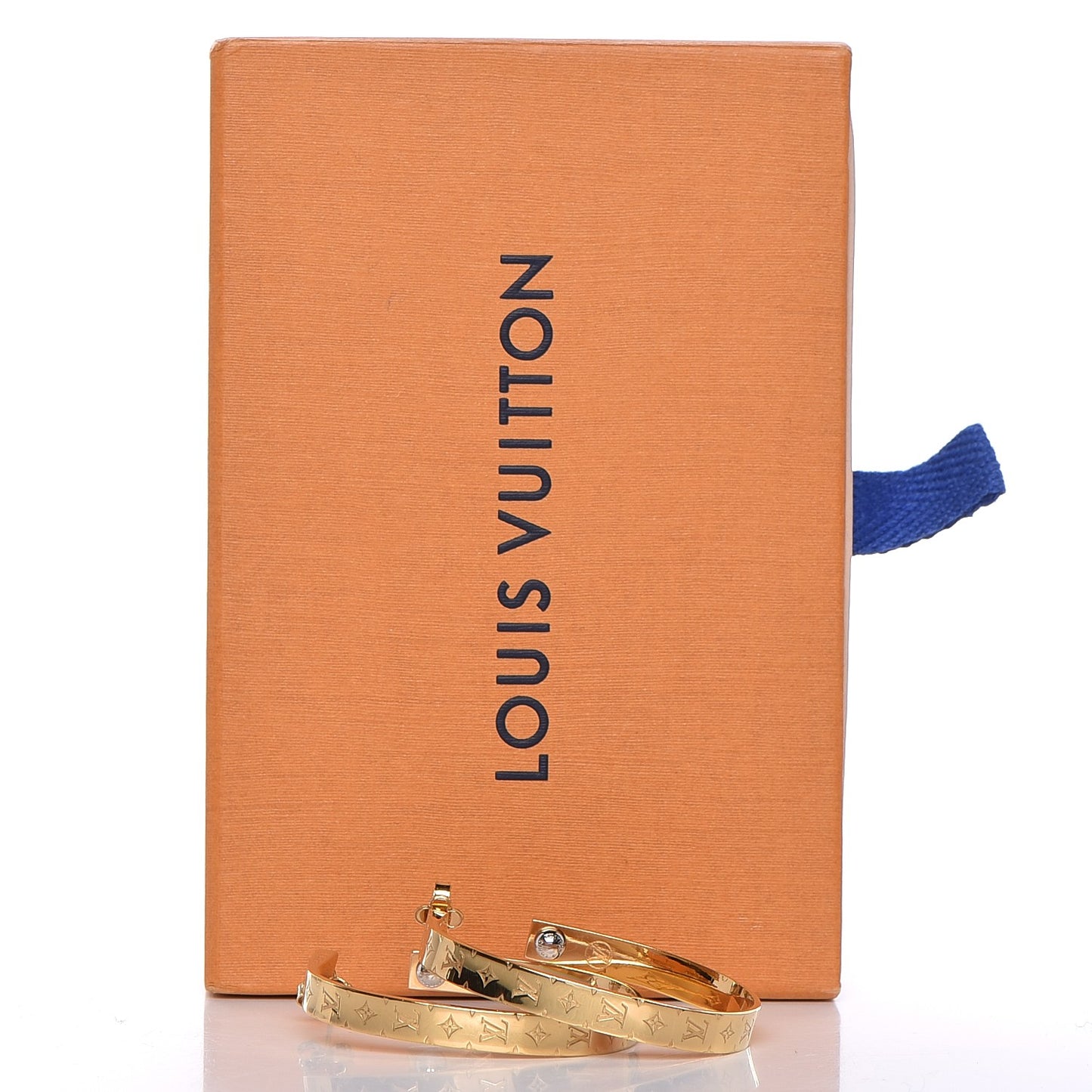 Nanogram Hoop Earrings Gold