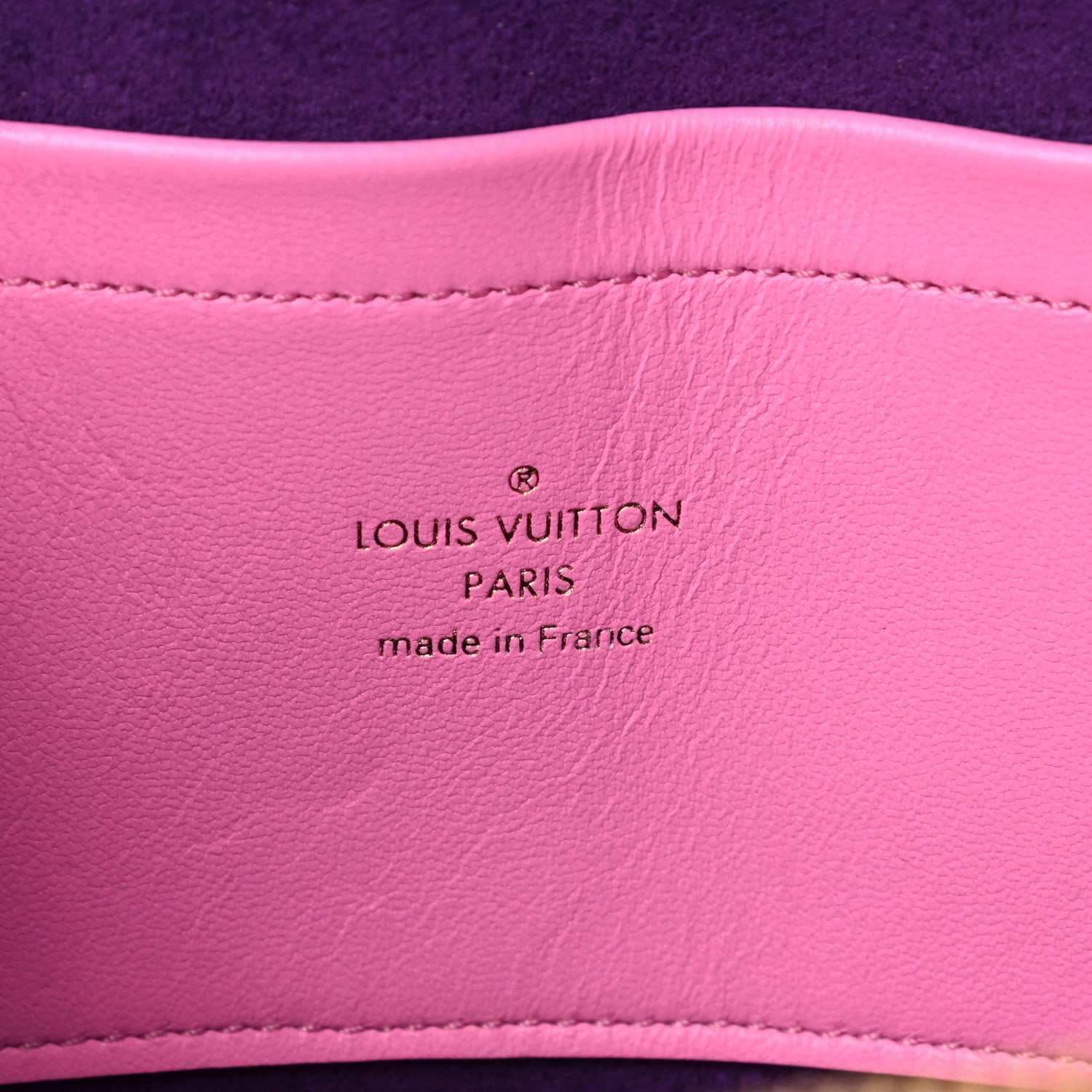 Louis Vuitton Calfskin Embossed Monogram Vuittamins Utility Crossbody Rose Violet 6 of 9