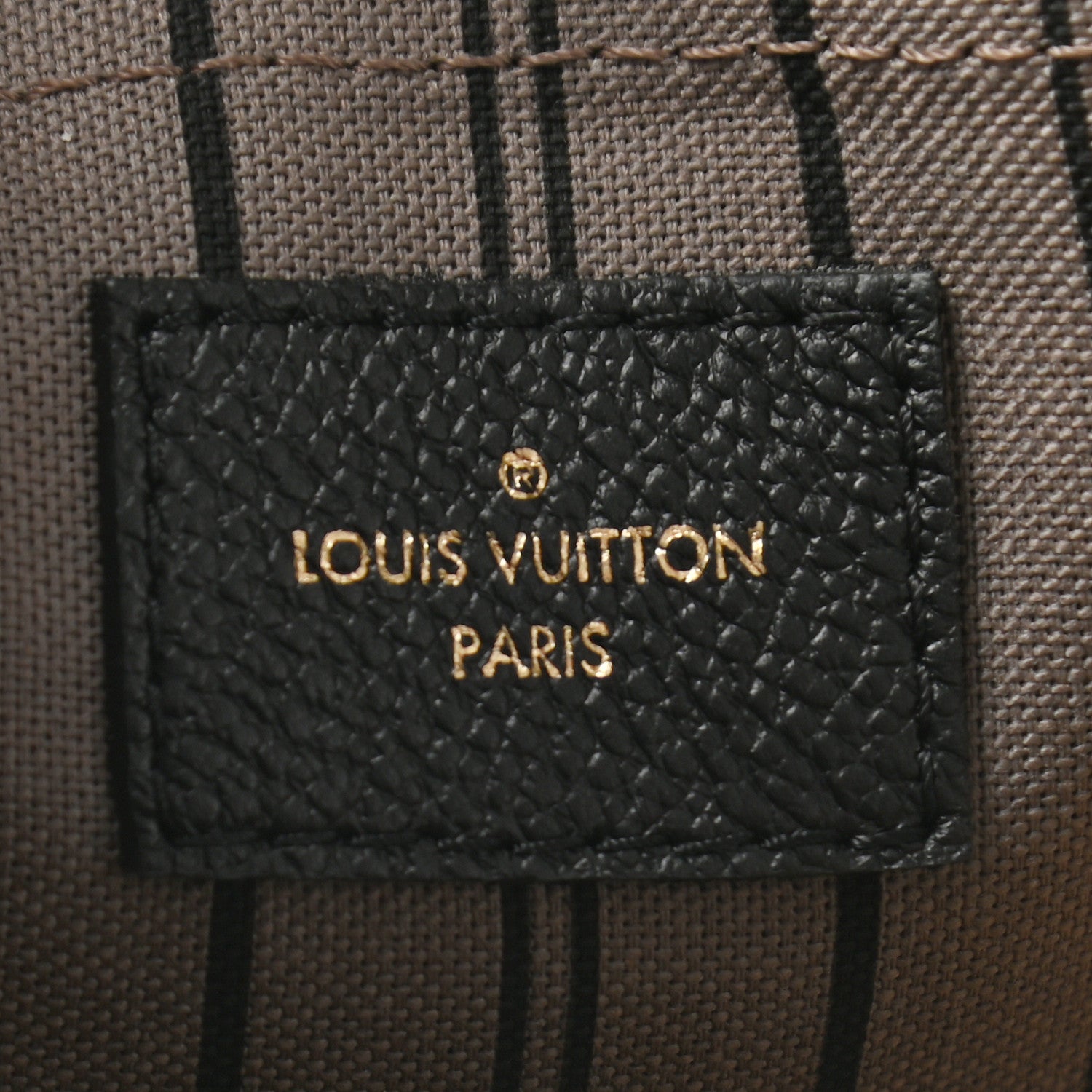 Louis Vuitton Empreinte Montaigne MM Black 5 of 7
