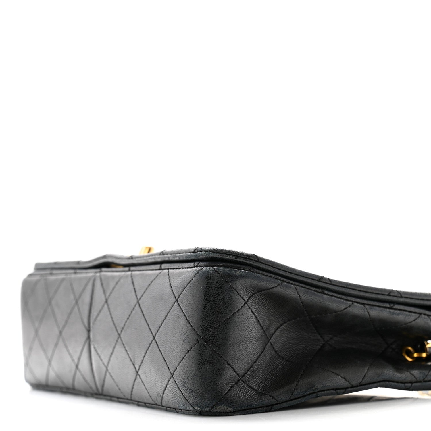 Chanel Lambskin Quilted Small Single Flap Black 11 of 15