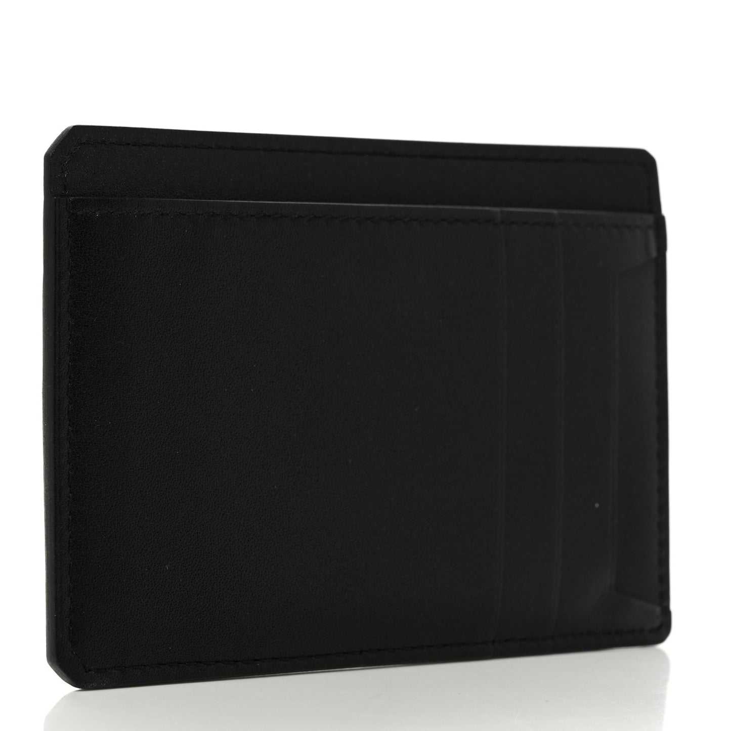 Villandry Calfskin City 8CC Card Holder Black