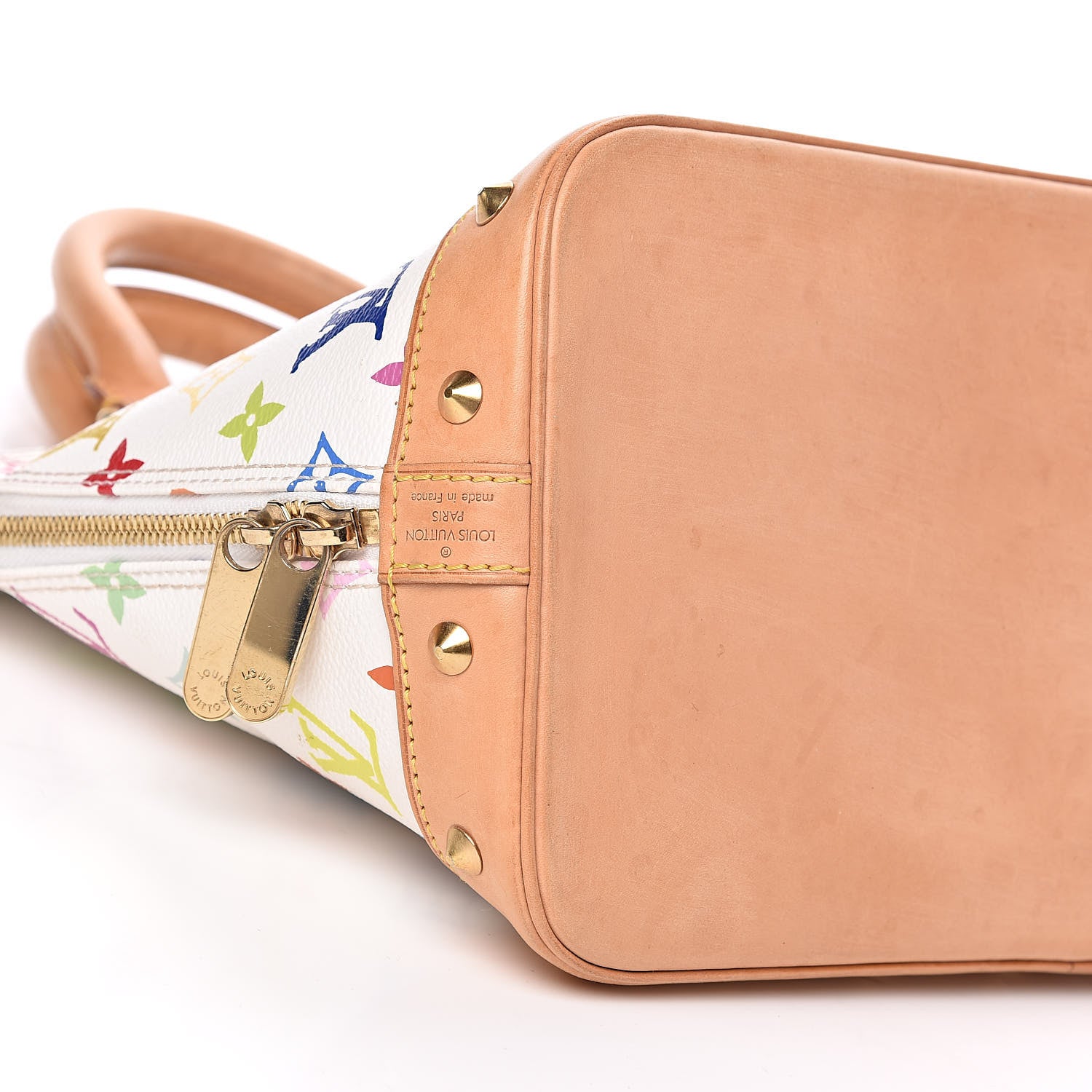 Louis Vuitton Monogram Multicolor Alma White 13 of 16