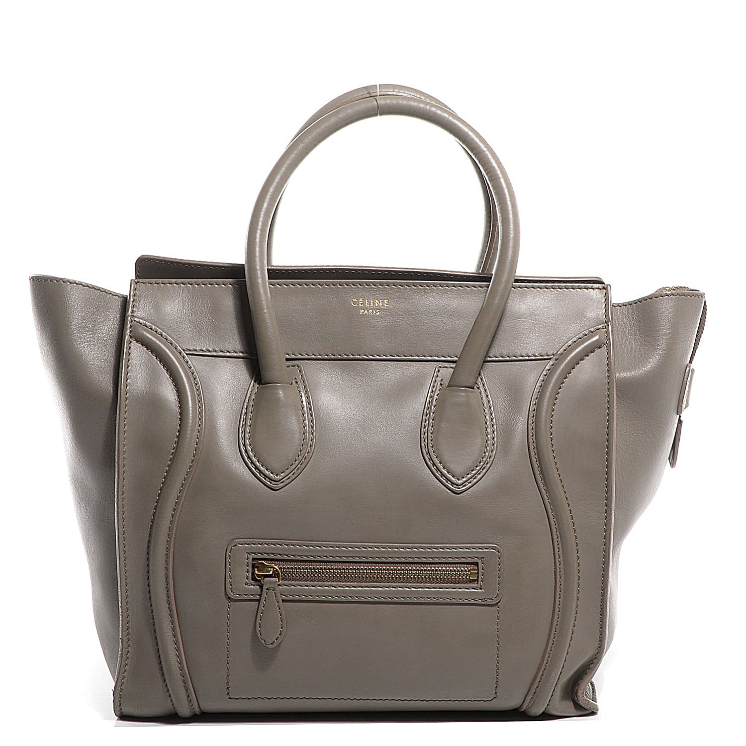 Celine Smooth Calfskin Mini Luggage Souris 1 of 11