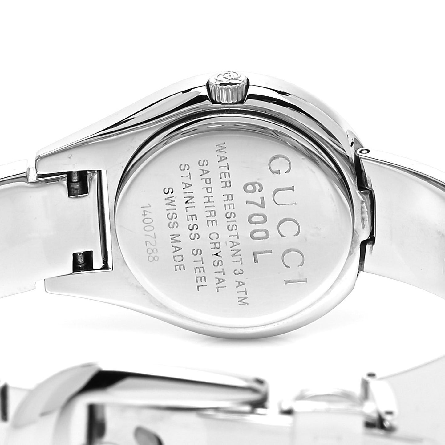 Stainless Steel 26mm 6700L Quartz Watch Black