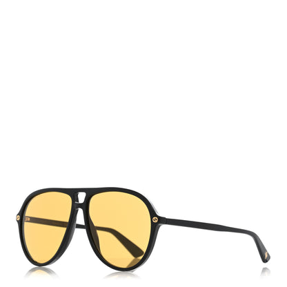 Gucci Aviator Sunglasses GG0119S Black 2 of 15