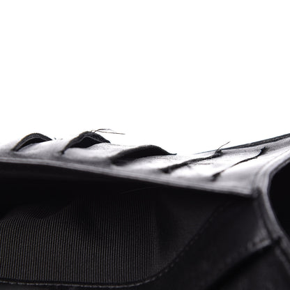 Chanel Lambskin Quilted Large Flap Wallet Black 20 of 20