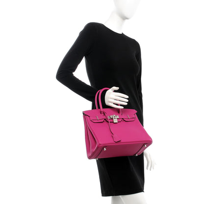 Hermes Togo Birkin 30 Rose Pourpre 2 of 32