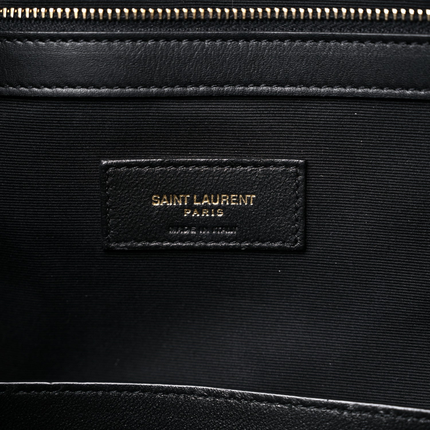 Saint Laurent Calfskin Large Manhattan Shopper Tote Black 6 of 14