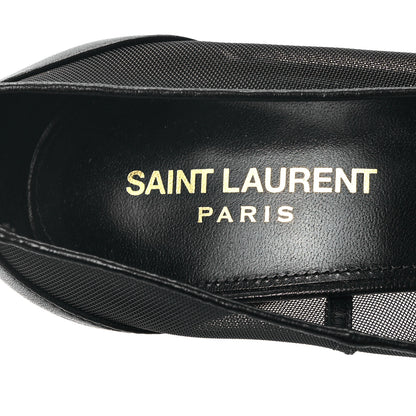 Saint Laurent Mesh 105 Anja Pumps 39.5 Black 7 of 7