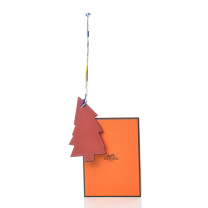 Hermes Togo Epsom Petit H Pine Tree Bag Charm 4 of 4