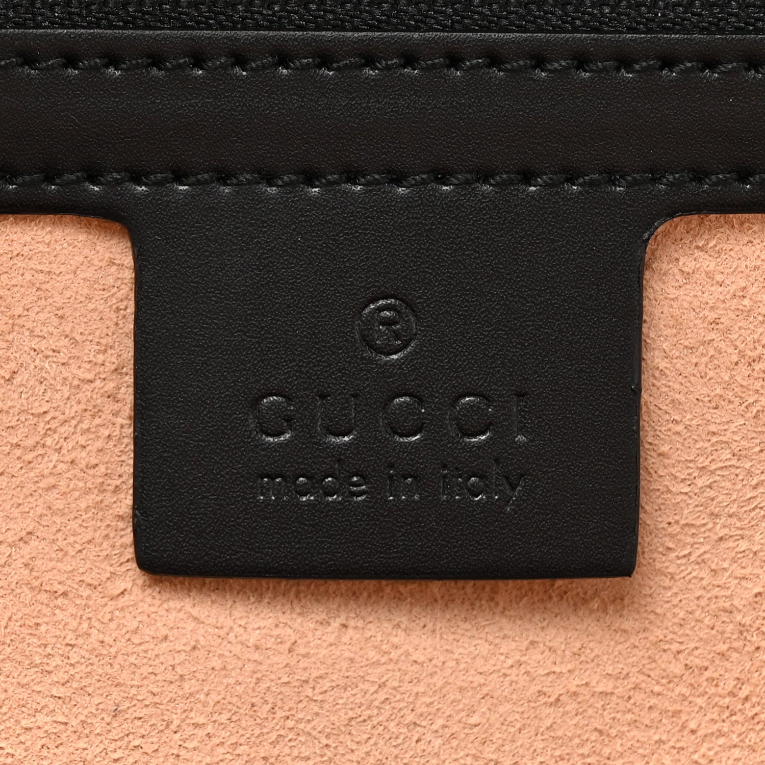 Gucci GG Supreme Monogram Bees Print Small Day Backpack Beige Oro Black 6 of 10