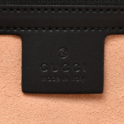 Gucci GG Supreme Monogram Bees Print Small Day Backpack Beige Oro Black 6 of 10