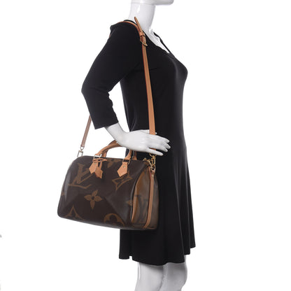 Louis Vuitton Reverse Monogram Giant Speedy Bandouliere 30 2 of 10