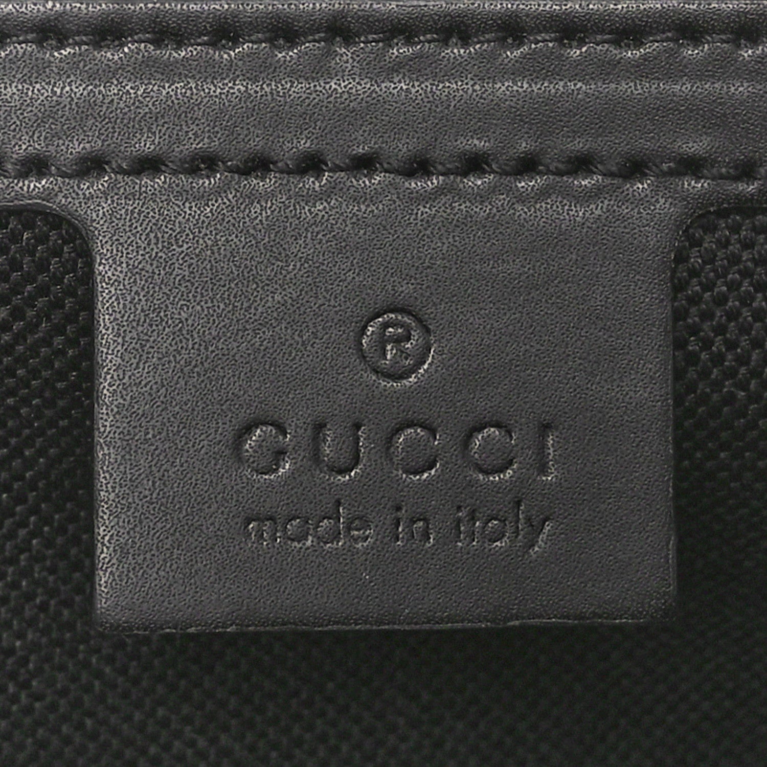 Gucci Soft GG Supreme Monogram Web Belt Bag Black Grey 6 of 10