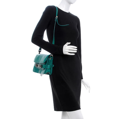 Proenza Schouler Calfskin Mini PS11 Classic Shoulder Bag Emerald 2 of 9