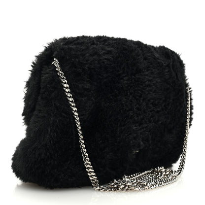 Jimmy Choo Faux Fur Madeline Mini Bag Black 3 of 8