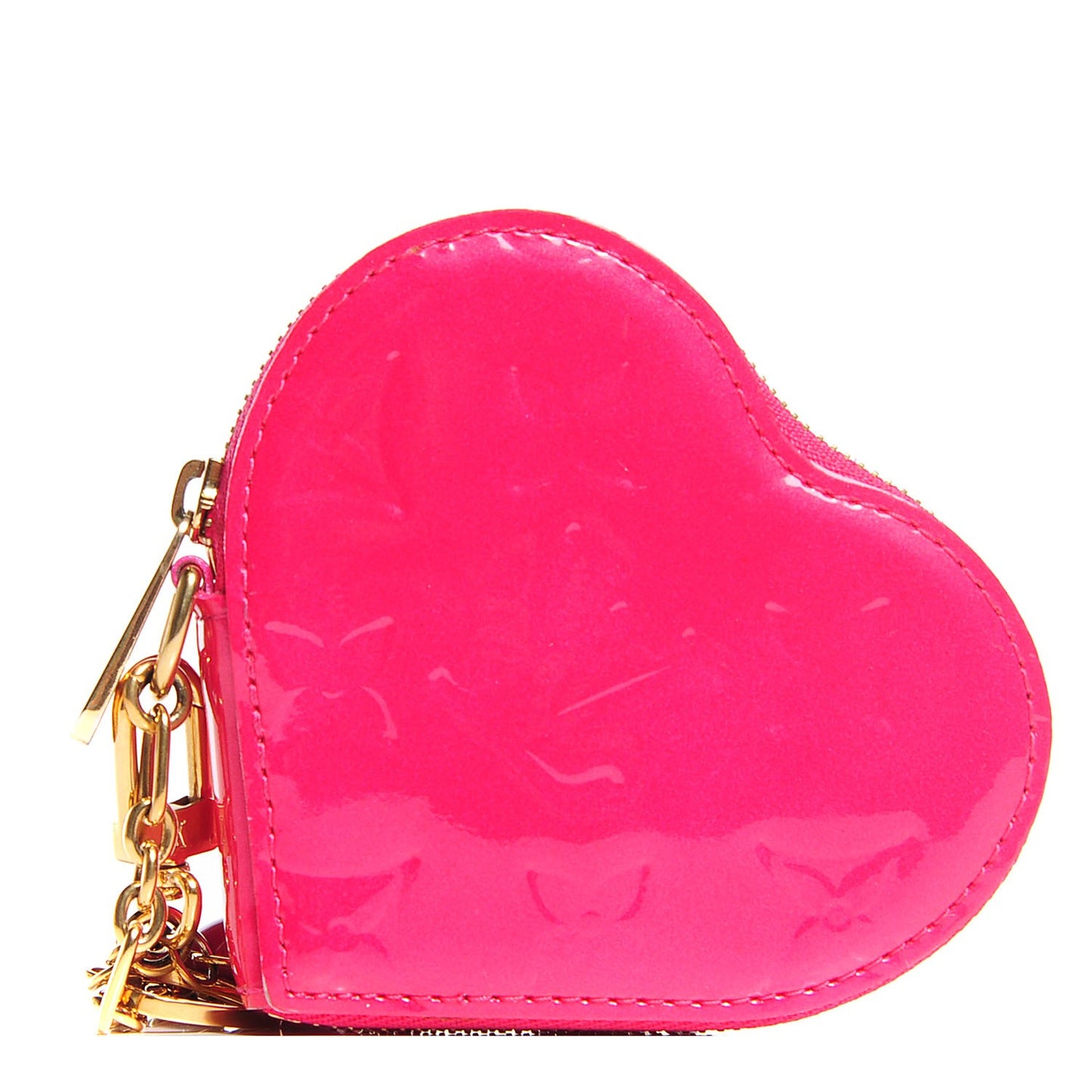 Vernis Heart Coin Purse Rose Pop