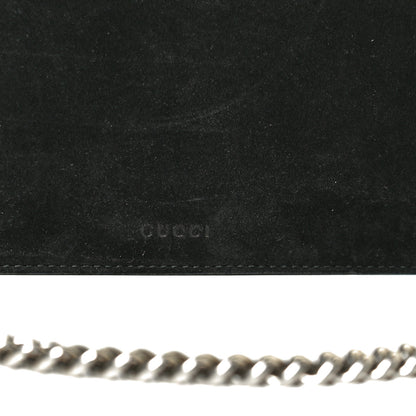 Gucci Suede Small Dionysus Shoulder Bag Black 9 of 12