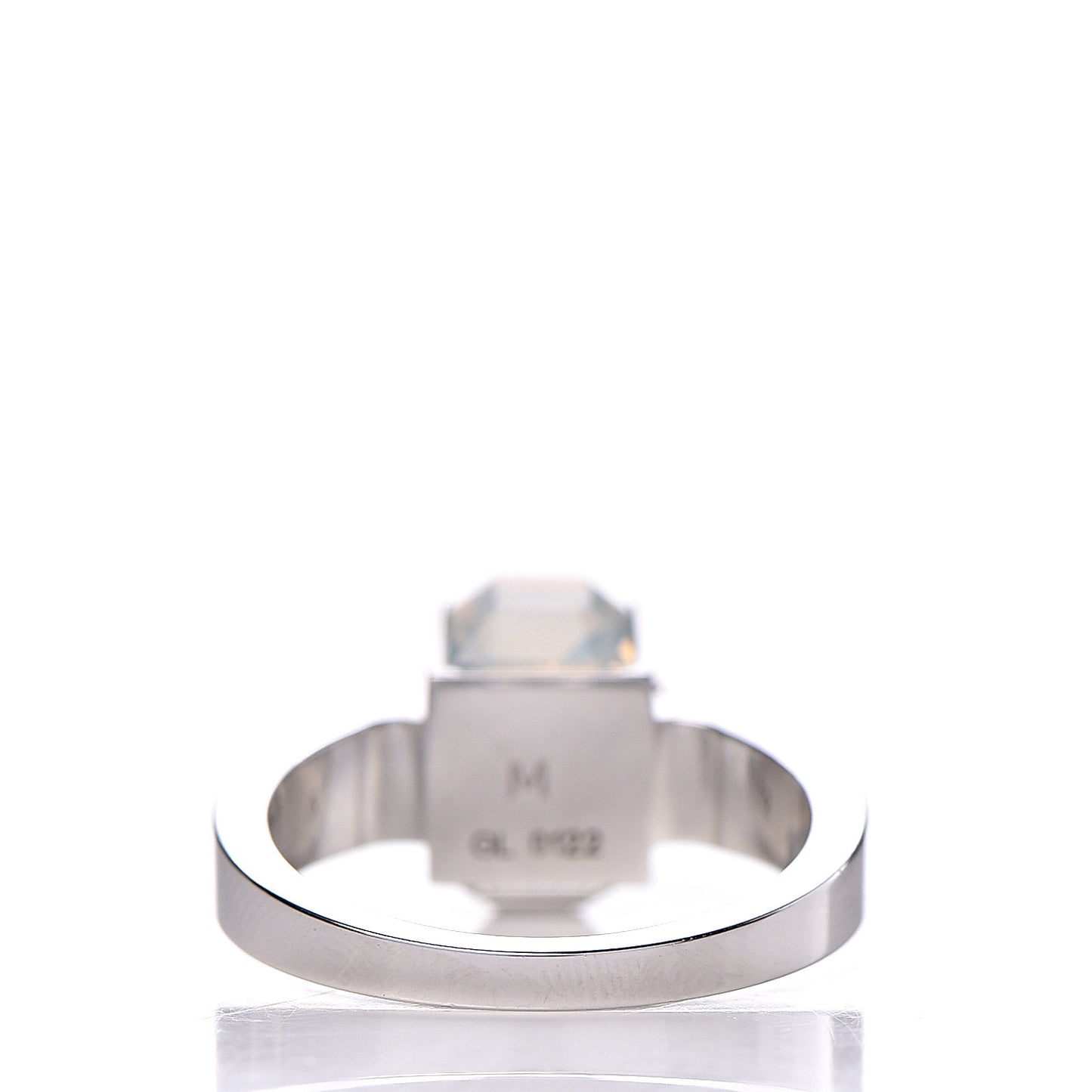 Gamble Ring Medium 5 Light Silver