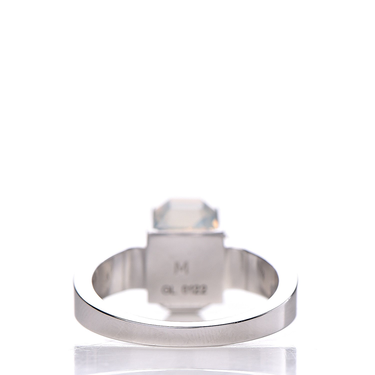 Louis Vuitton Gamble Ring Medium 5 Light Silver 4 of 5