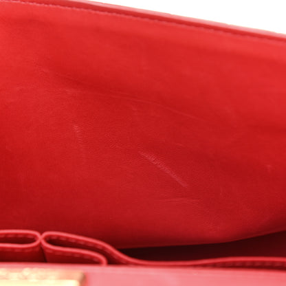 Chanel Alligator Jumbo Double Flap Red 8 of 11