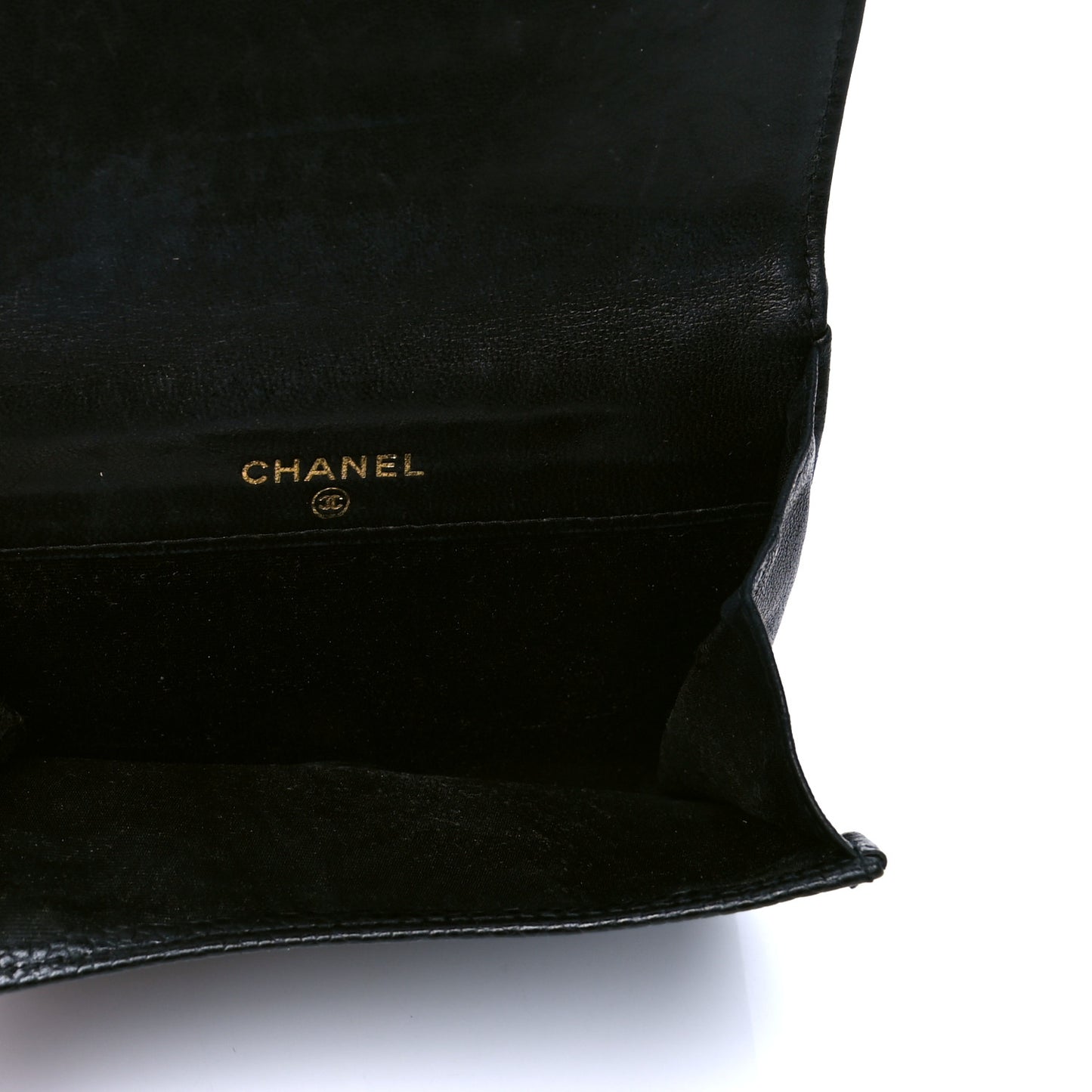 Caviar Timeless CC Compact French Wallet Black