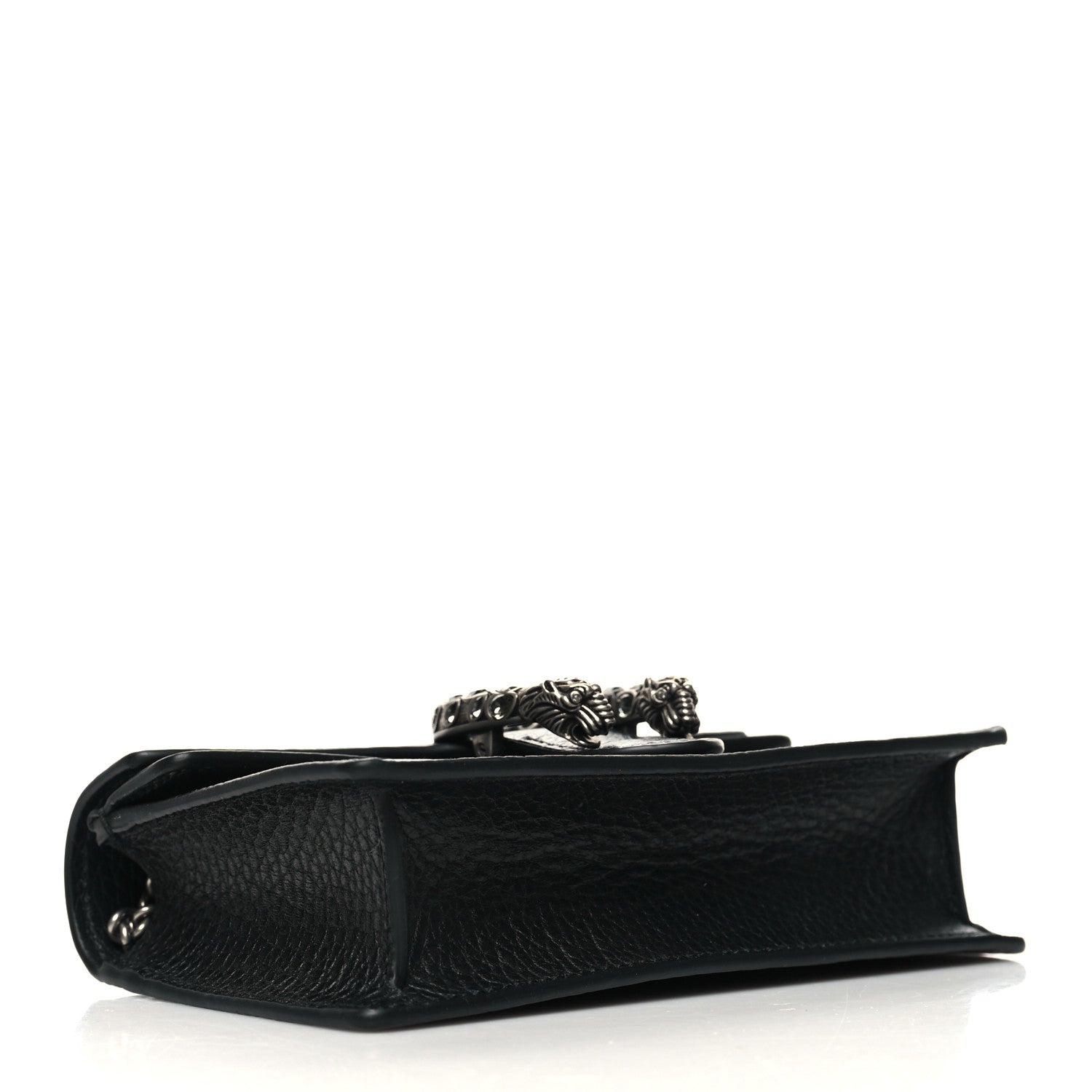 Gucci Calfskin Super Mini Dionysus Shoulder Bag Black 4 of 10