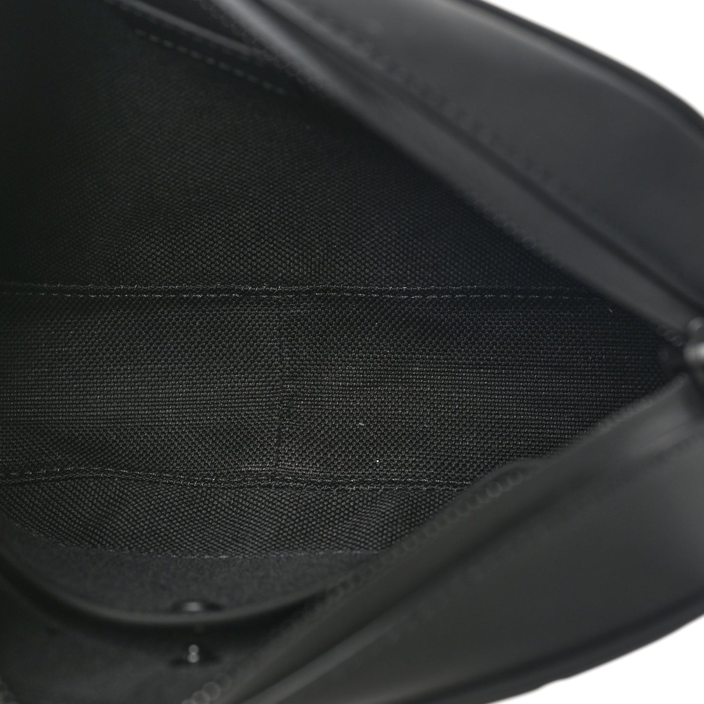 Rubber Effect Calfskin GG Mini Crossbody Bag Black