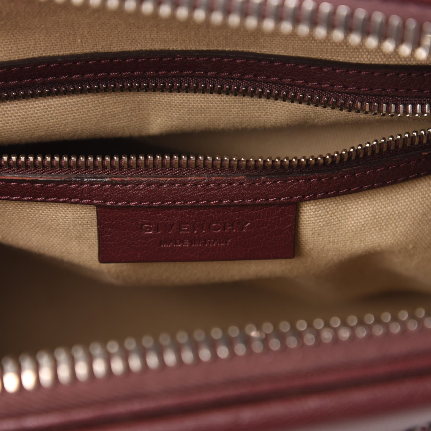 Givenchy Sugar Goatskin Small Antigona Oxblood 8 of 10