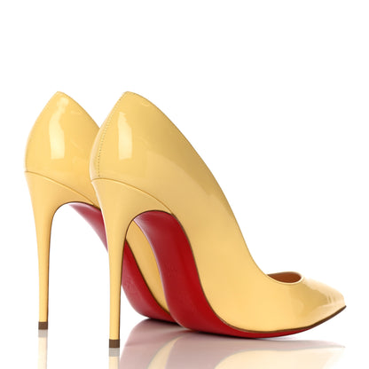 Christian Louboutin Patent So Kate 120 Pumps 37.5 Yellow 4 of 11