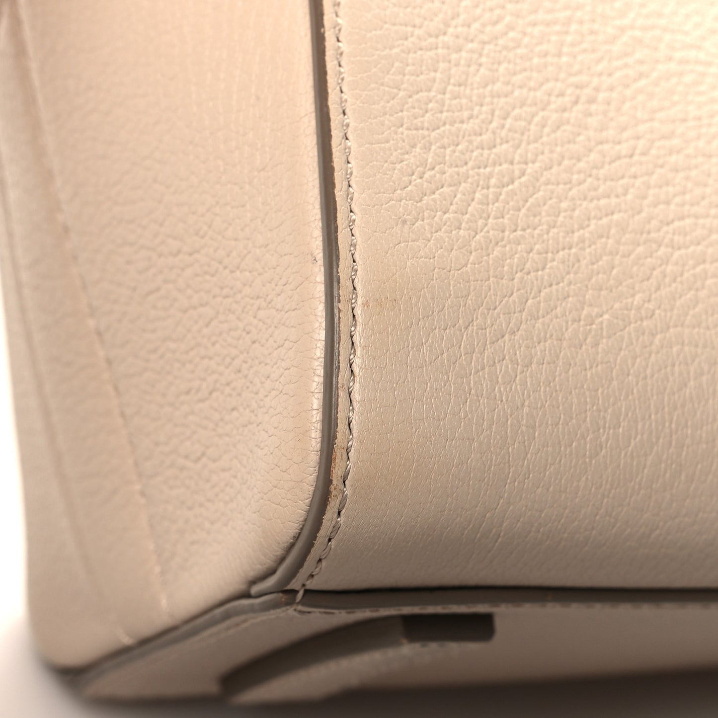 Sugar Goatskin Mini Antigona Nude Pink