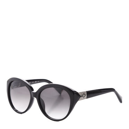 Louis Vuitton Strass Heather Cat Eye Sunglasses Z0594E Black 1 of 9