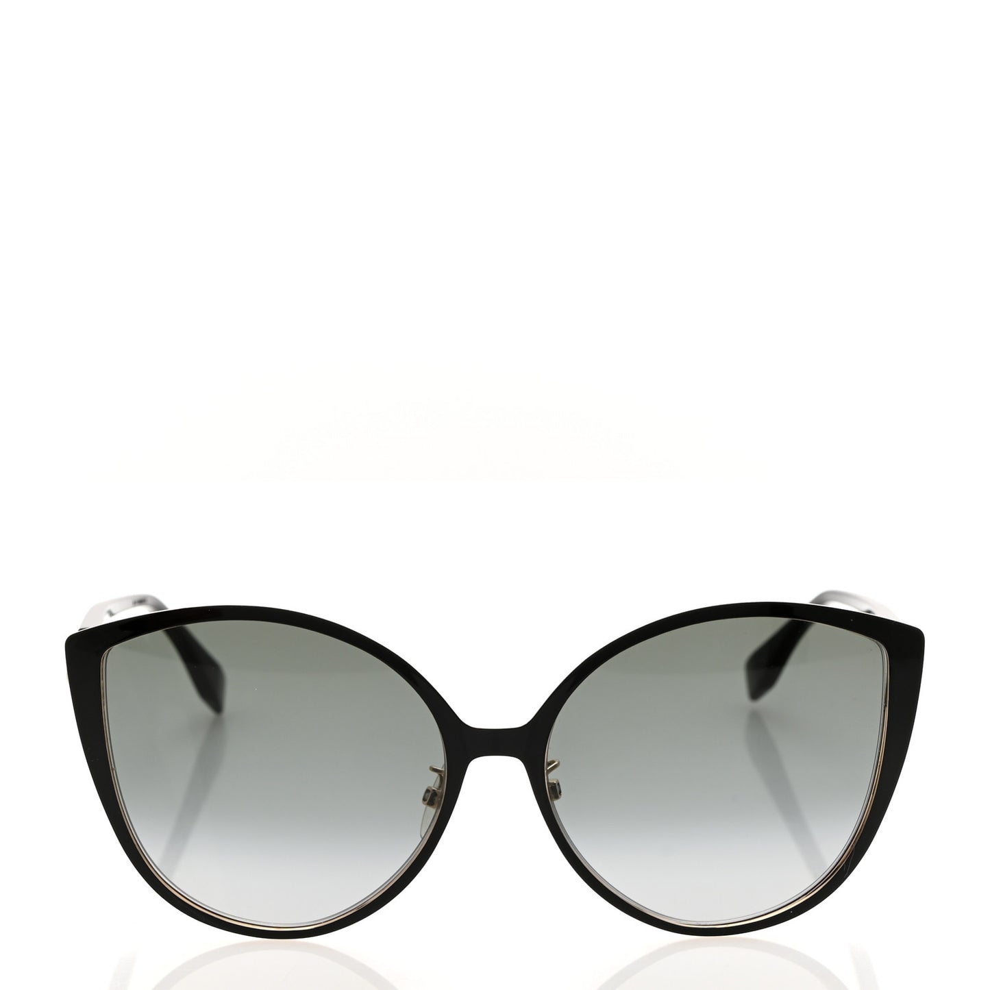 Cat Eye F is Fendi Sunglasses FF 0395/F/S Black