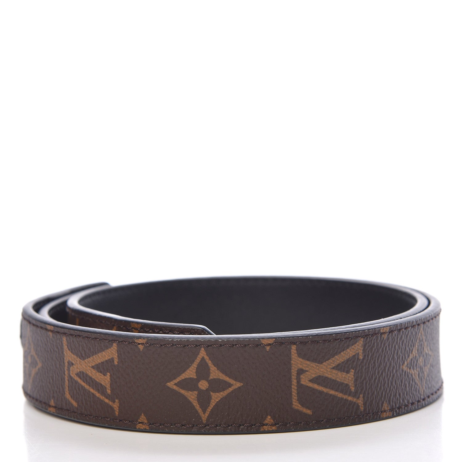 Louis Vuitton Monogram Bandouliere Shoulder Strap XL Black 2 of 6