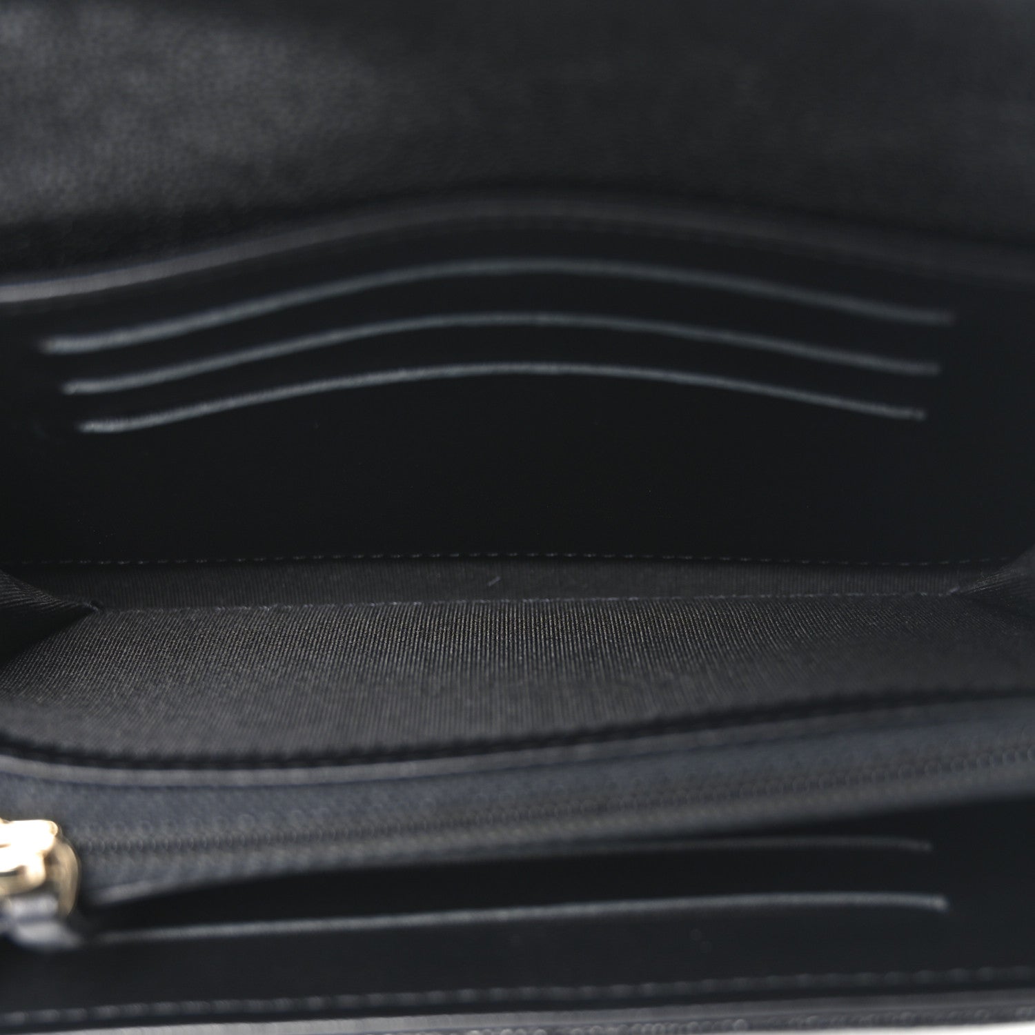 Chanel Caviar Quilted Medium Boy Flap Wallet Black 5 of 8
