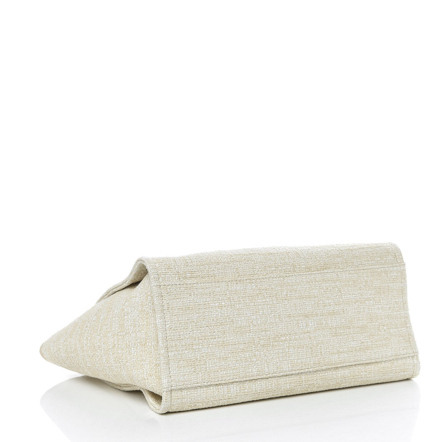 Canvas Large Deauville Tote Light Beige