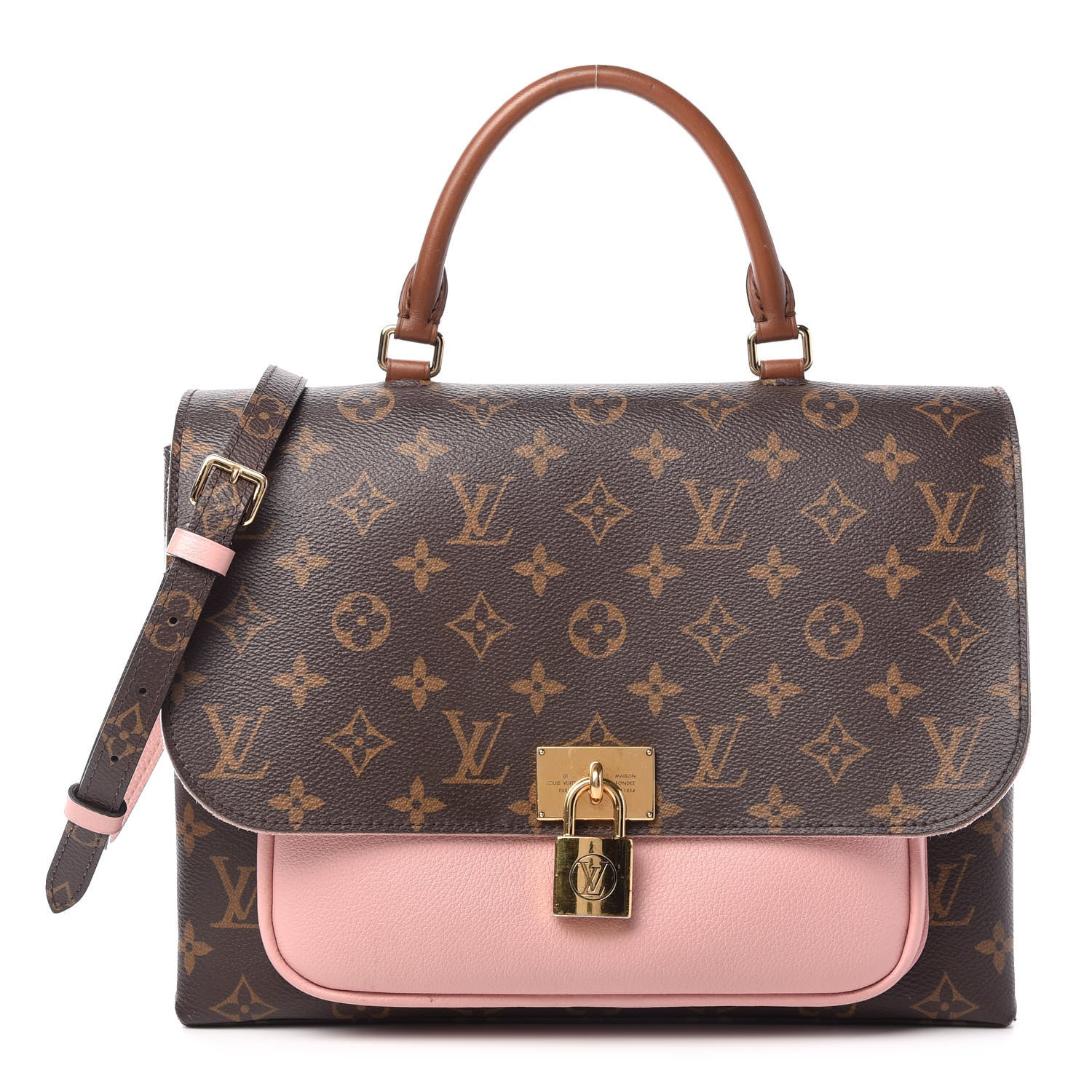 Louis Vuitton Monogram Marignan Rose Poudre 1 of 14