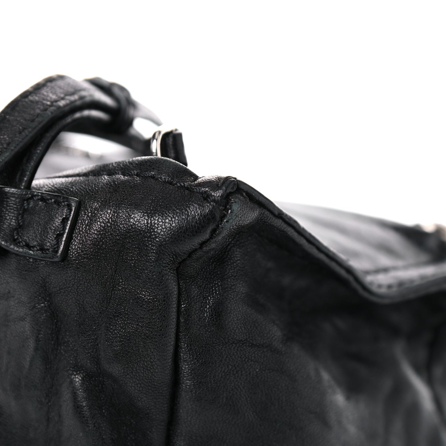 Tumbled Sheepskin Mini Pandora Black