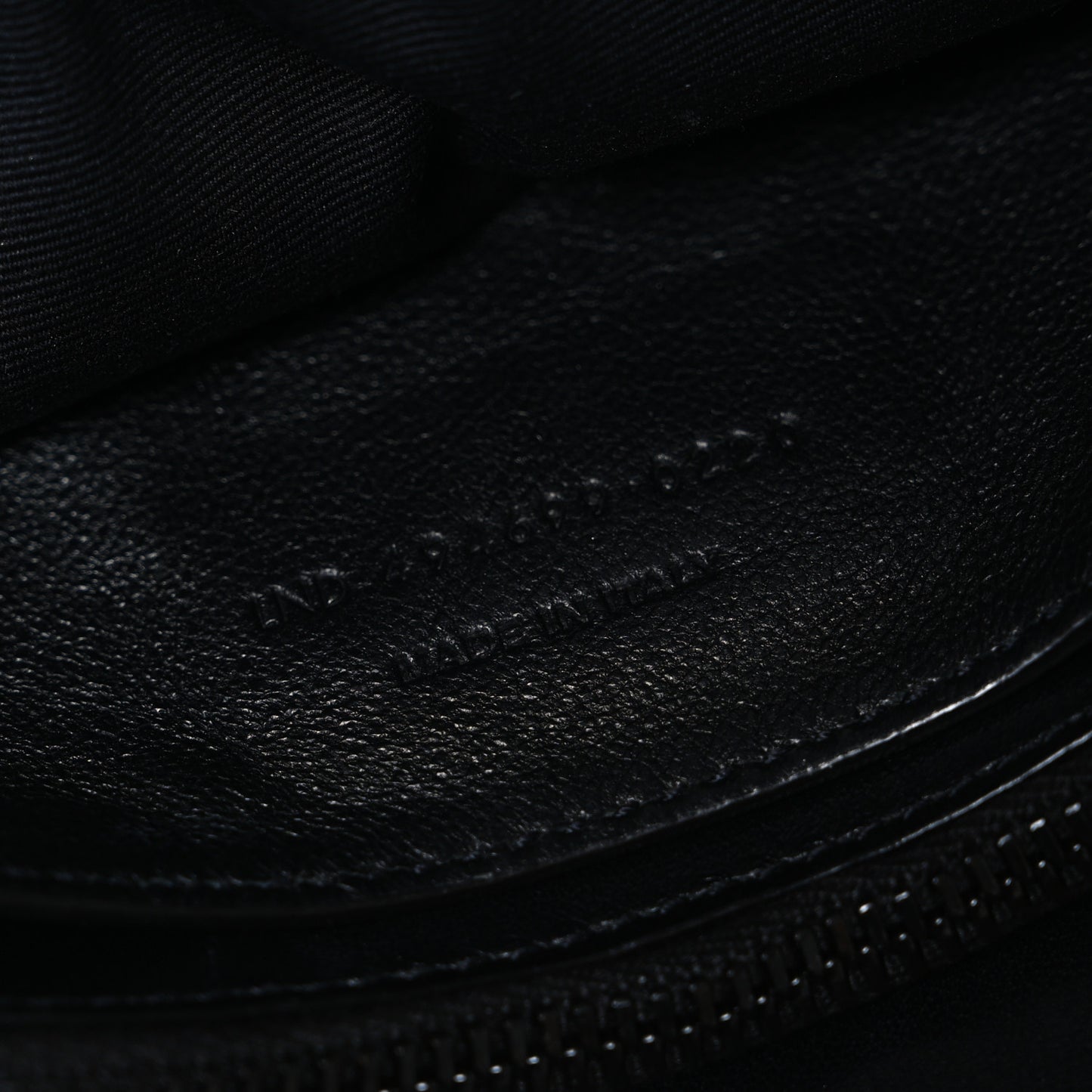Calfskin Y Quilted Monogram Monochrome Small Loulou Chain Satchel Black