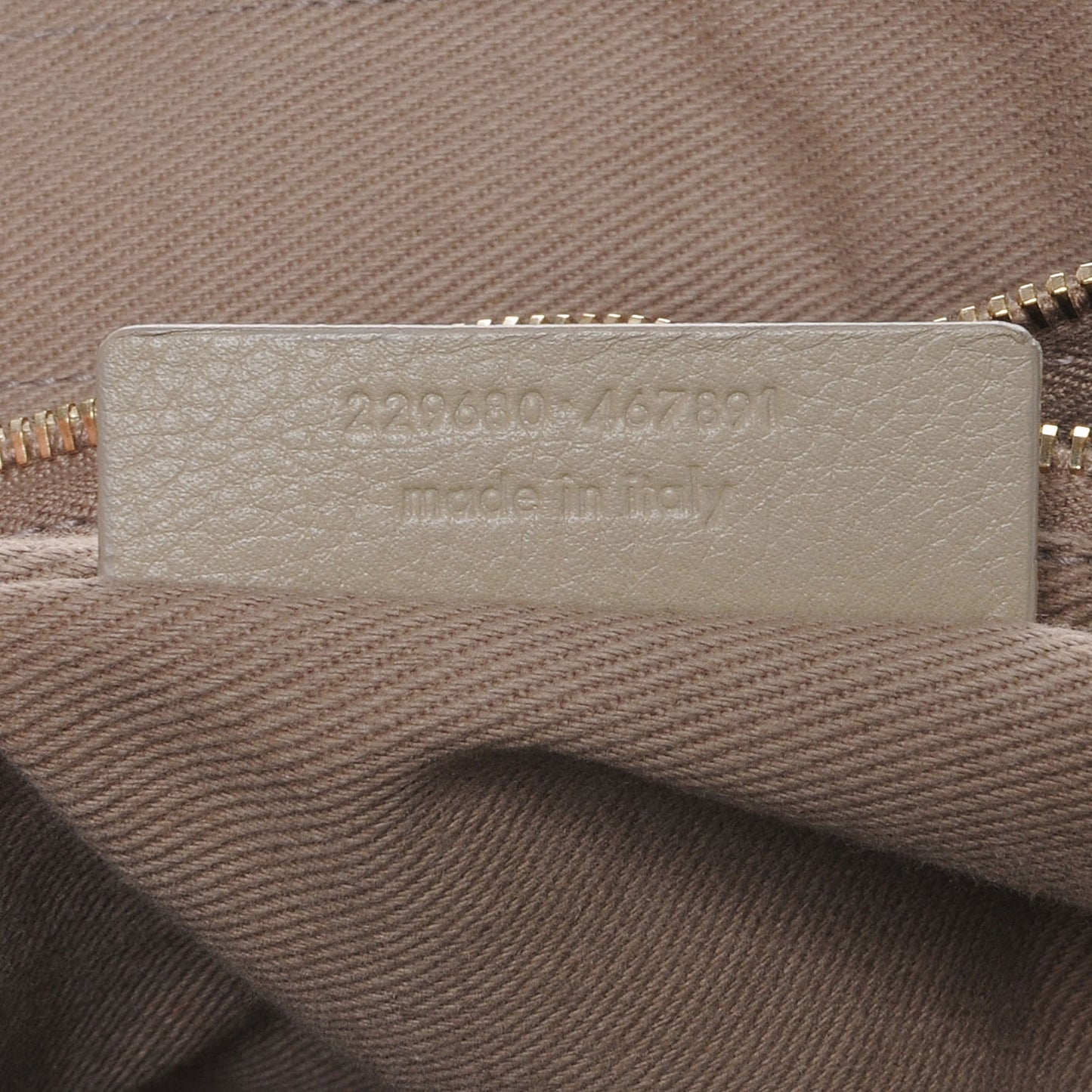 Leather Medium Muse Two Beige