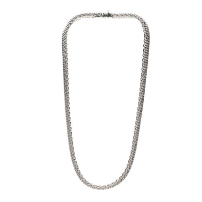Tiffany Sterling Silver Somerset Mesh Necklace 3 of 4