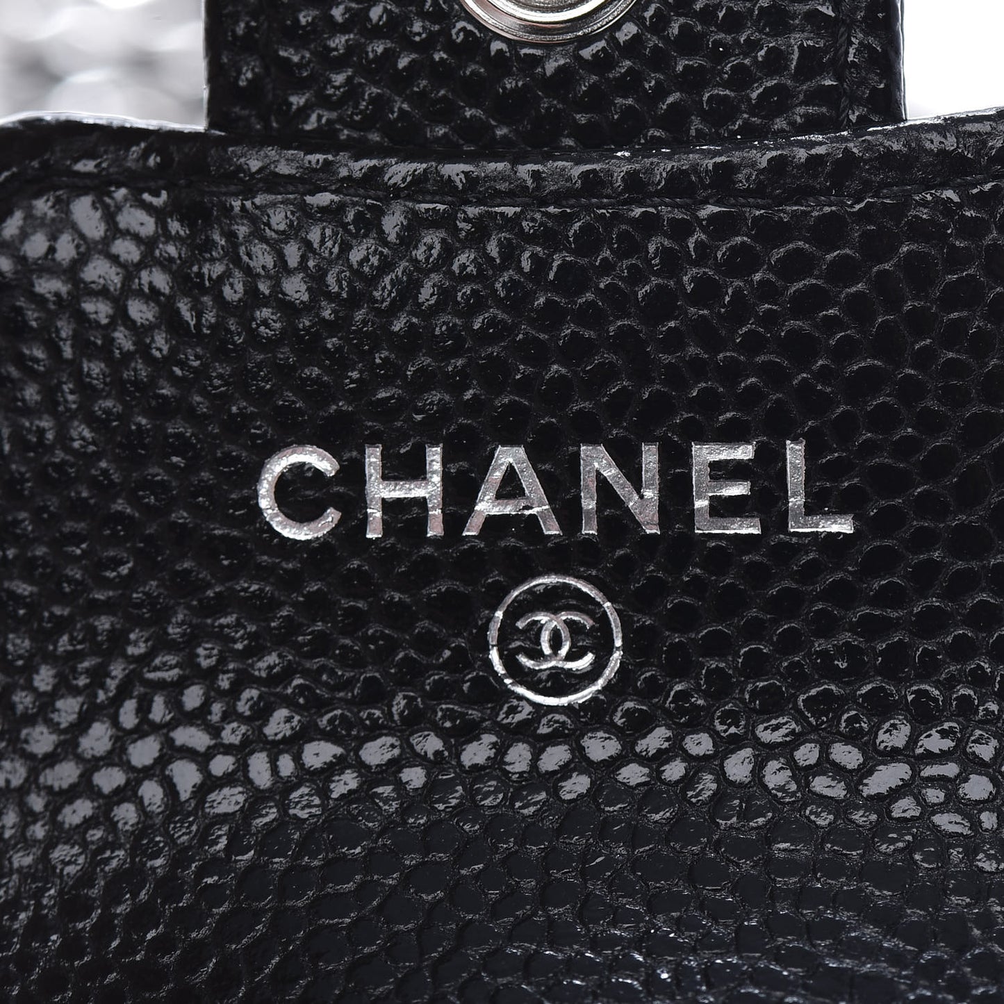 Caviar Quilted Airpods Case Black