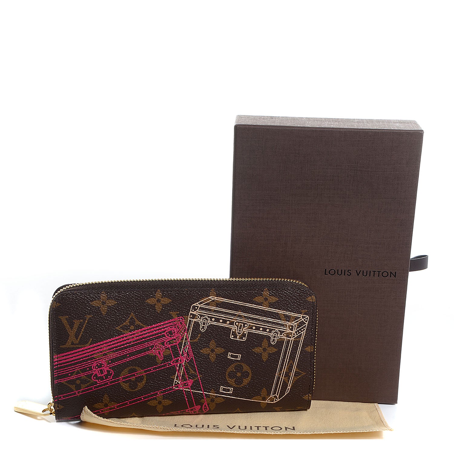 Louis Vuitton Monogram 2014 Christmas Animation Zippy Wallet 5 of 8