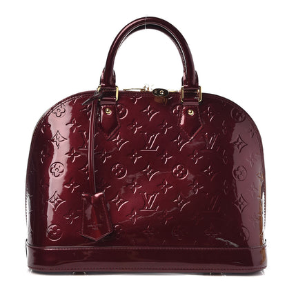 Louis Vuitton Vernis Alma PM Amarante 1 of 9