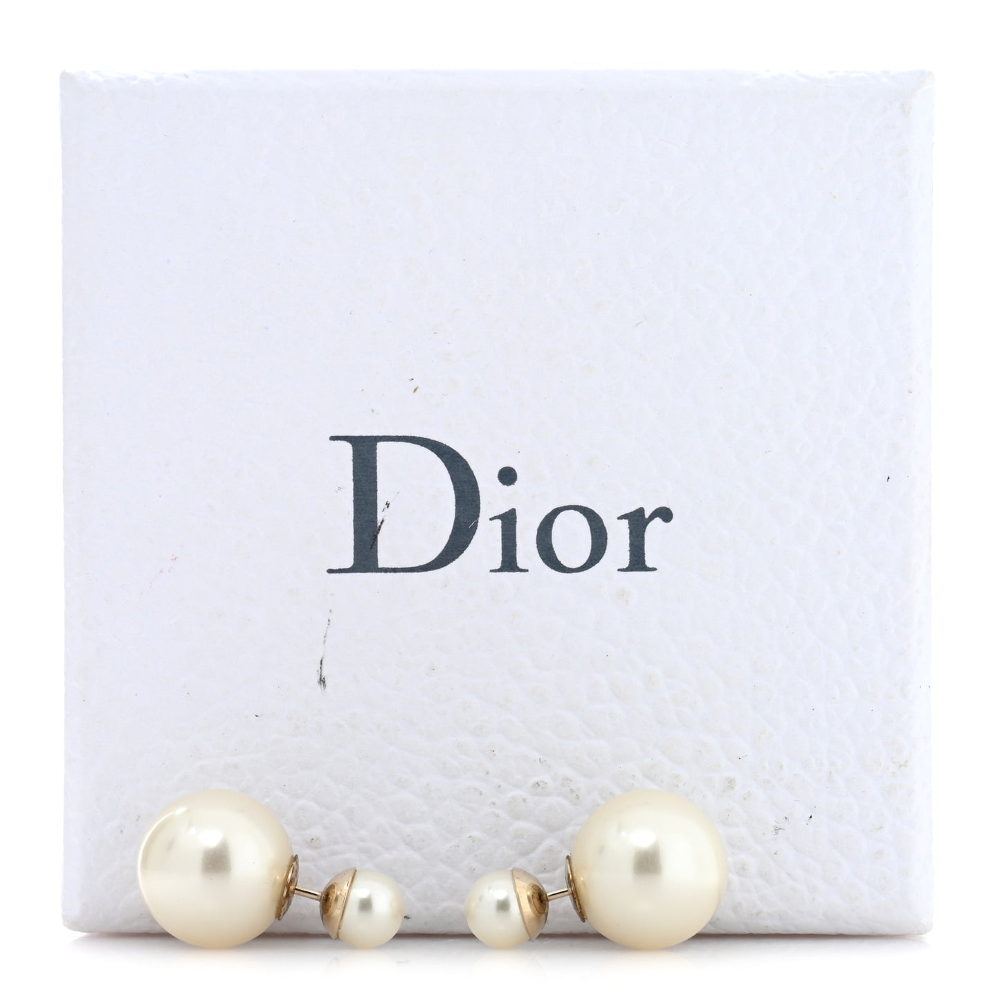 Pearl Mise En Dior Tribal Earrings Gold