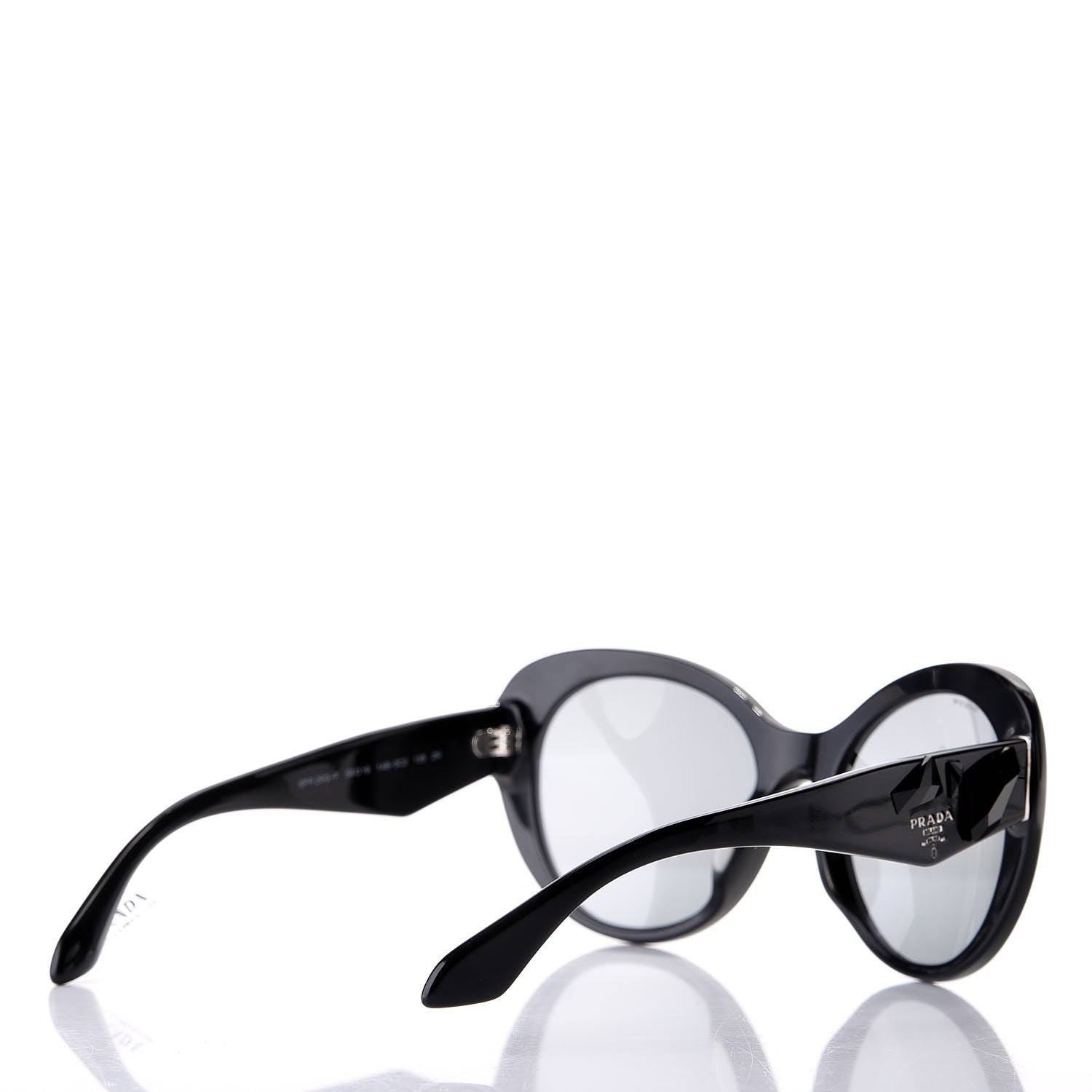 Prada Voice Sunglasses SPR 26Q-F Black 4 of 8