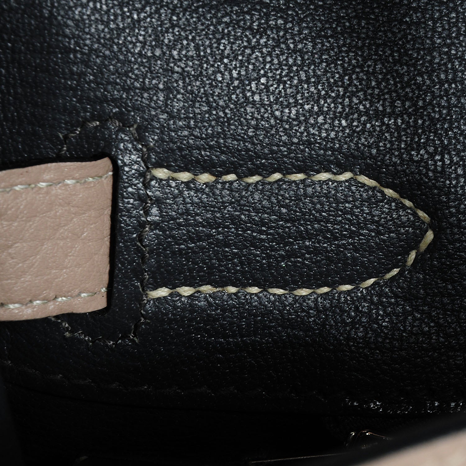 Hermes Taurillon Clemence Horseshoe Birkin 30 Gris Tourterelle and Black 10 of 28