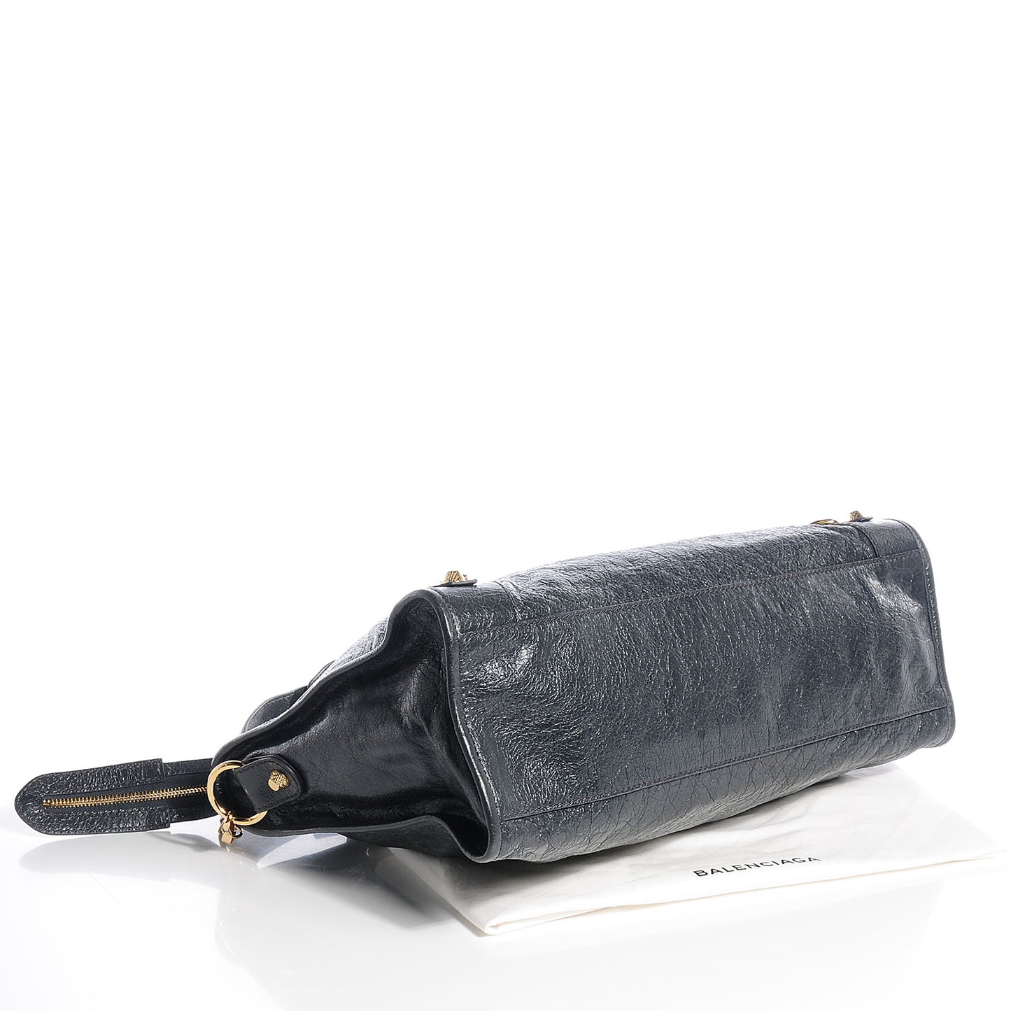 Agneau Giant 12 Gold Hardware City Gris Fossile